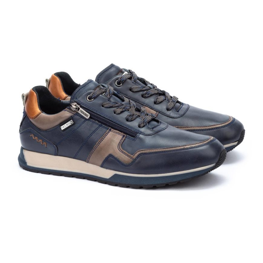 Men's Pikolinos CAMBIL Sneakers Blue | NZ W1938A0